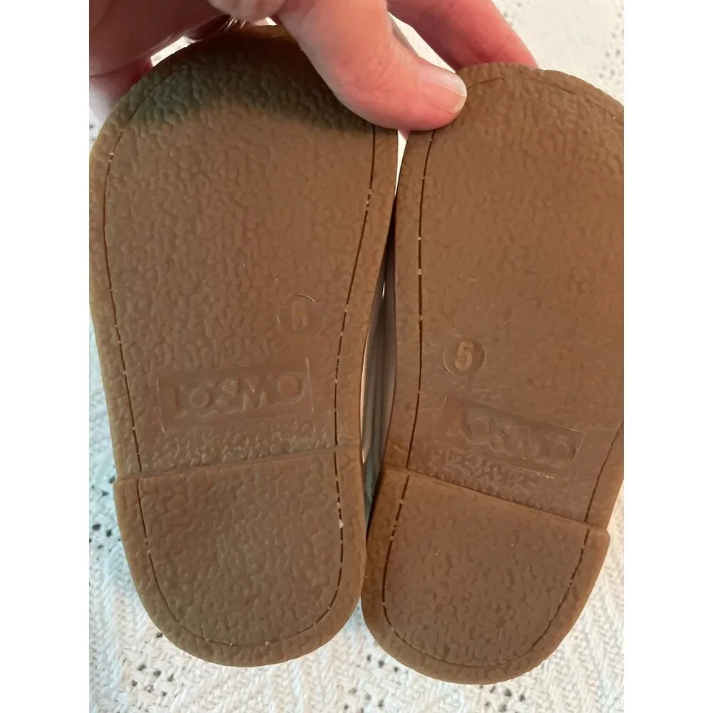 White Leather High top Walking Shoe Toddler Lace-Up Size 5 By‎ Josmo